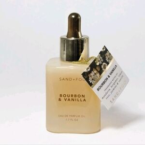 Sand + Fog Bourbon & Vanilla Eau de Parfum Oil, 1.7 fl oz, Dropper Bottle